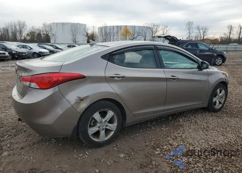 2013 Hyundai Elantra Gls из США, поврежденный, VIN 5NPDH4AE0DH314431